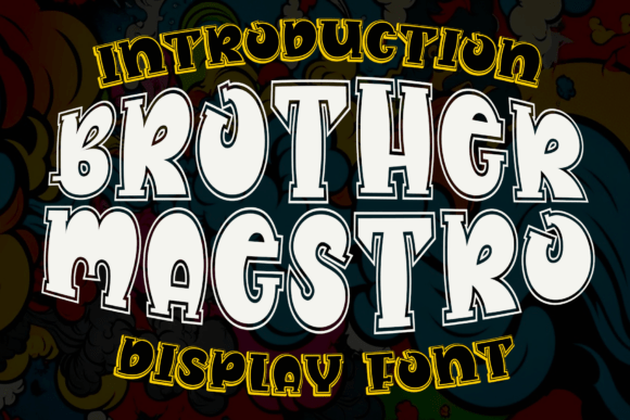 Brother Maestro Font for Web Design