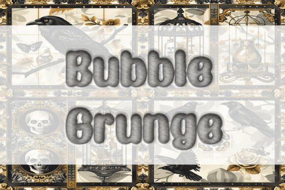 Bubble Grunge Display Font: A Web Designer's Honest Review