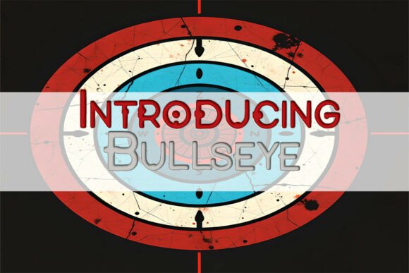 Bullseye Display Font for Precision-Driven Web Branding