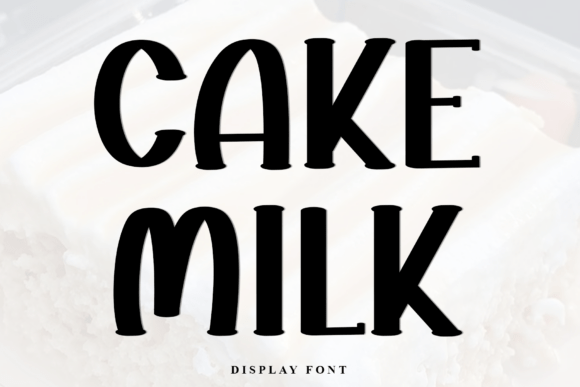 Cake Milk Font Review