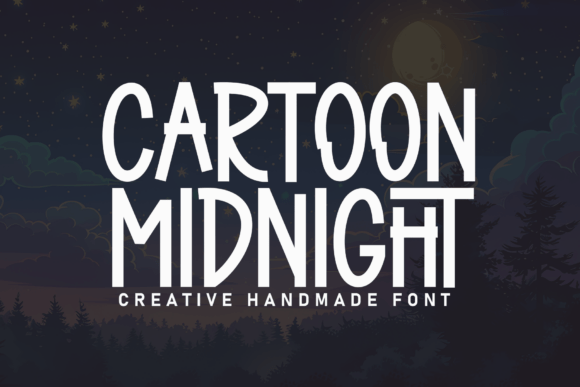 Cartoon Midnight Font