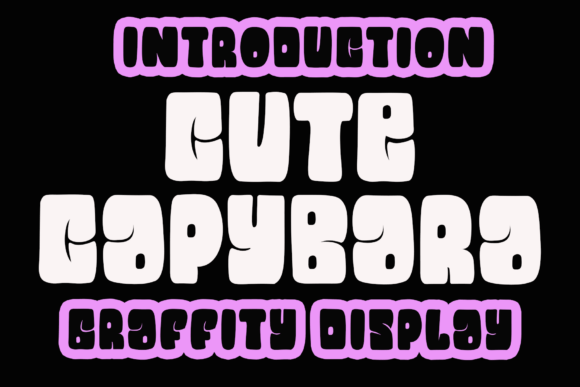 Cutes Capybara Display Font for Playful Branding and Summer Campaigns