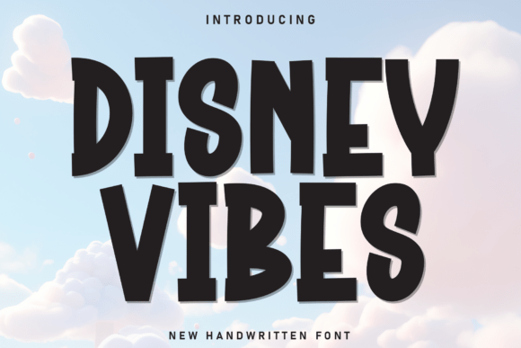 Disney Vibes Font for Creative Brands