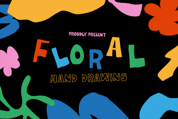 Floral Handdrawing Font