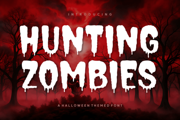 Hunting Zombies Font Review
