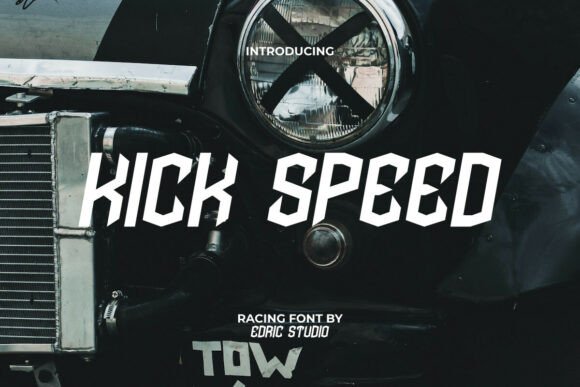 Kickspeed Font for Bold Web Design