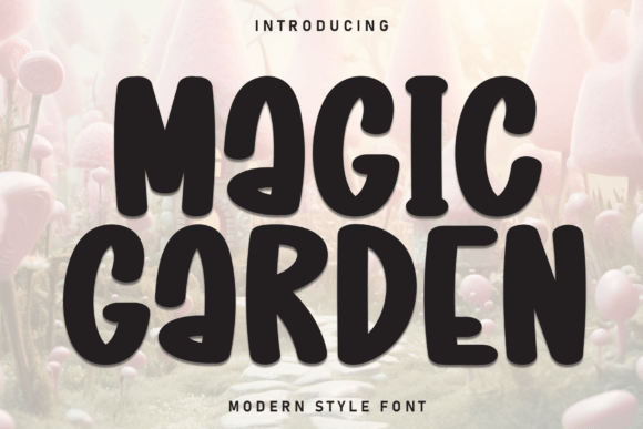 Magic Garden Font