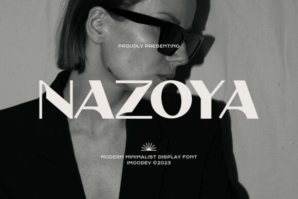 Nazoya Font for Elegant Design