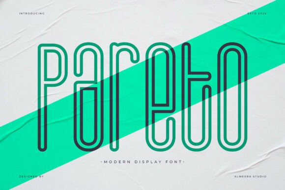 Pareto Font for Web Design