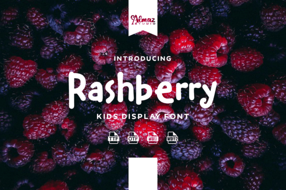 Rashberry Display Font: A Cheerful Typeface for Your Small Business Branding
