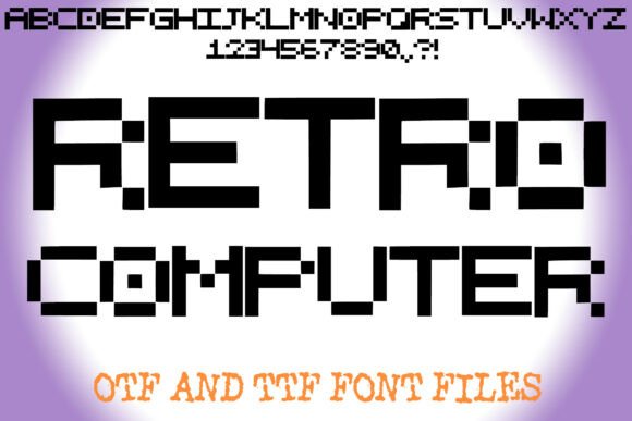 Retro Computer Font