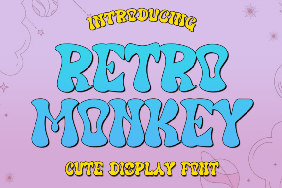 Retro Monkey Font for Bold Branding