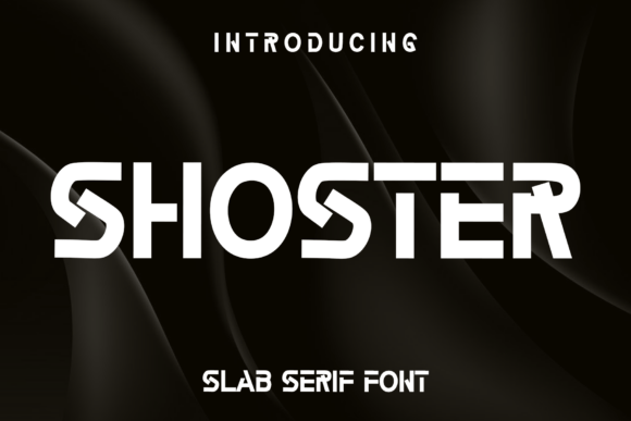 Shoster Font for Creative Projects