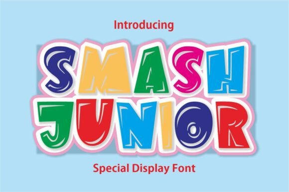 Smashjunior Regular Font