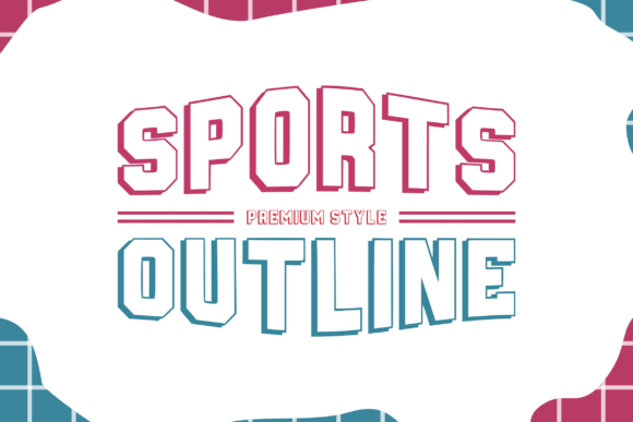 Sportsoutline Regular for Modern Web Design
