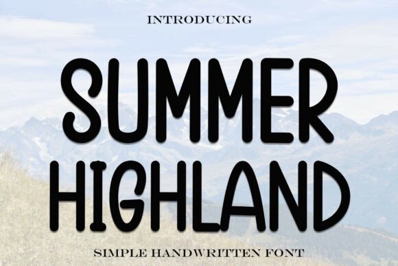 Summerhighland Font Review