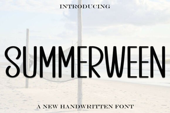 Summerween: A Font for Business Style