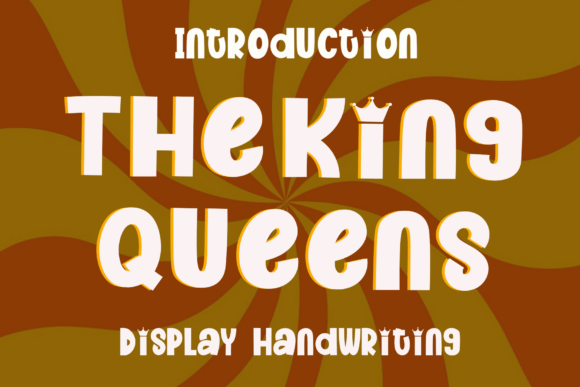 The King Queens Display Font for Clean Editorial Design