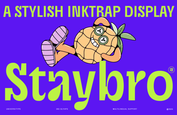 Ut Staybro Font for Fearless Editorial Design