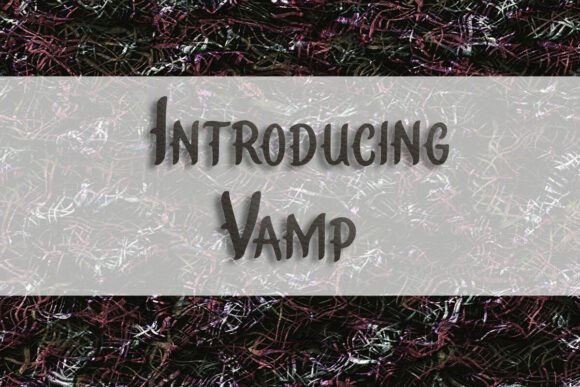 Vamp: A Bold Font for Creative Projects